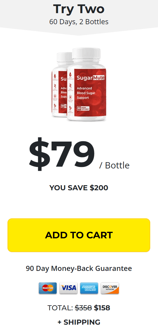 SugarMute 2 bottle price